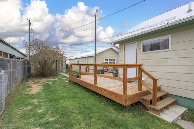 412 Spruce St, Anaconda, MT 59711 - view of wooden deck