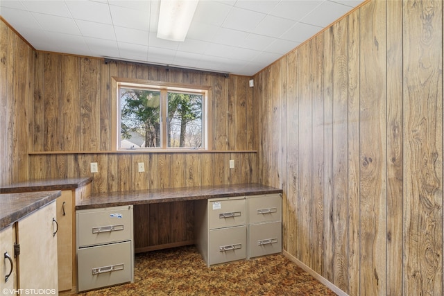 222 Lundeen Rd, Eureka, MT 59917 - unfurnished office with wood walls