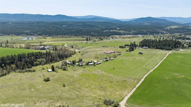 222 Lundeen Rd, Eureka, MT 59917 - view of rural area featuring a mountainous background