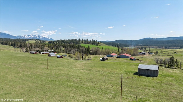 222 Lundeen Rd, Eureka, MT 59917 - mountain view featuring rural landscape