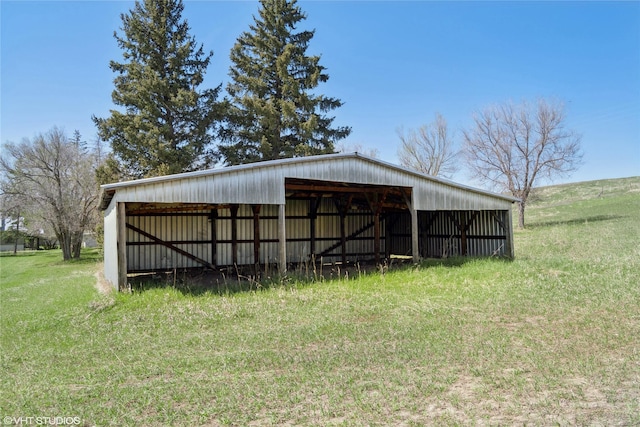 222 Lundeen Rd, Eureka, MT 59917 - view of pole building