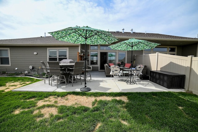 121 Choteau Ave NE, Great Falls, MT 59404 - back of house with a patio