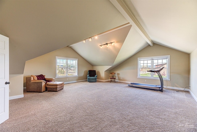 7175 Bootlegger Dr, Helena, MT 59602 - sitting room with carpet floors and baseboards
