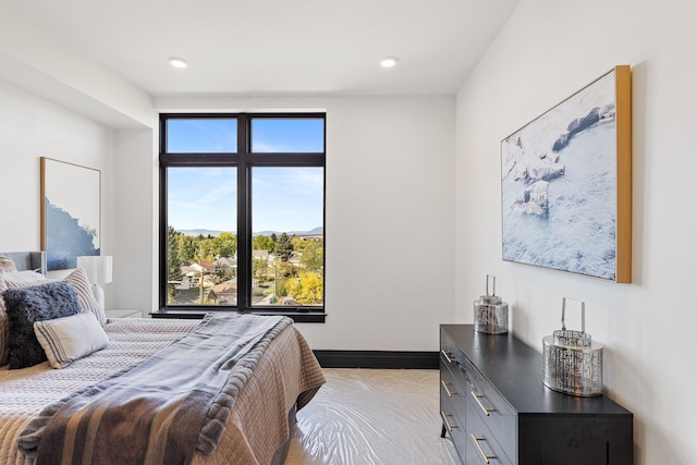 315 N Tracy Ave Unit 404, Bozeman, MT 59715 - bedroom featuring baseboards and recessed lighting