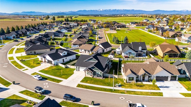 131 Owl Loop, Kalispell, MT 59901 - aerial view of residential area featuring a mountainous background