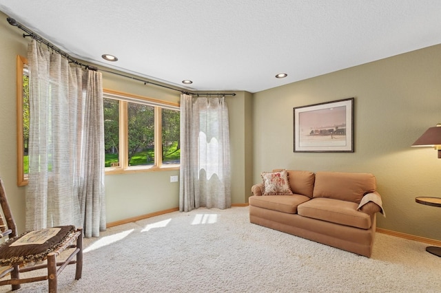 240 Eagle Bend Dr, Bigfork, MT 59911 - carpeted living area featuring recessed lighting