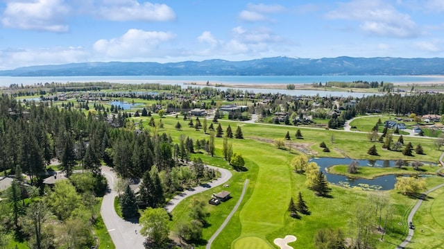 240 Eagle Bend Dr, Bigfork, MT 59911 - bird's eye view of a water and mountain view