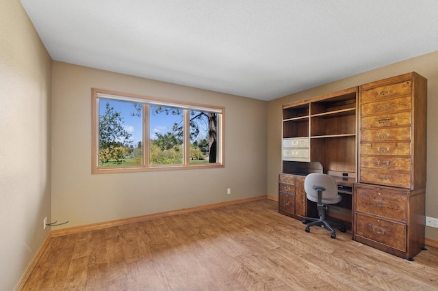 240 Eagle Bend Dr, Bigfork, MT 59911 - unfurnished office with light wood-style flooring