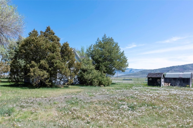 4 Ratcliff Rd, Hot Springs, MT 59845 - view of yard with a mountain view and a view of countryside