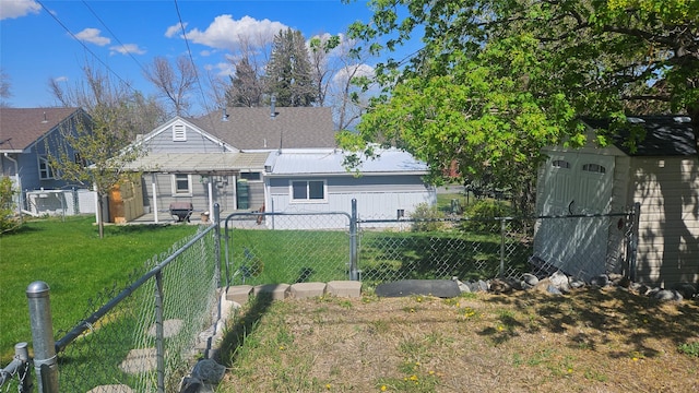 915 Hauser Blvd, Helena, MT 59601 - rear view of house with an outbuilding and a storage unit