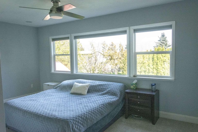 179 Fairmont Rd, Kalispell, MT 59901 - carpeted bedroom with a ceiling fan and baseboards