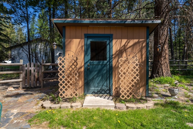 102 Scenery Rd, Libby, MT 59923 - view of shed with fence