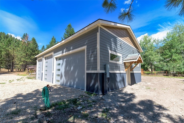 10758 Sleeman Creek Rd, Lolo, MT 59847 - view of detached garage