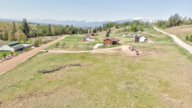 668 Dry Gulch Rd, Stevensville, MT 59870 - overview of rural landscape featuring mountains