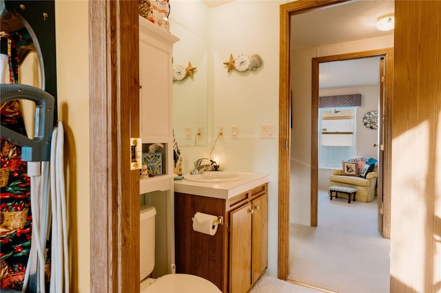 4242 Morningside Cir, Great Falls, MT 59405 - half bath with vanity and toilet