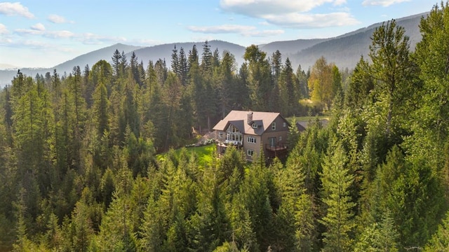 15 Sandi Ln, Heron, MT 59844 - view of mountain backdrop with a heavily wooded area