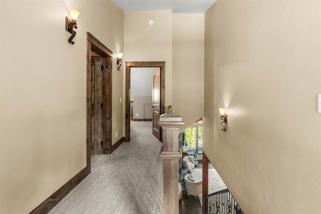 15 Sandi Ln, Heron, MT 59844 - hall featuring baseboards and carpet flooring