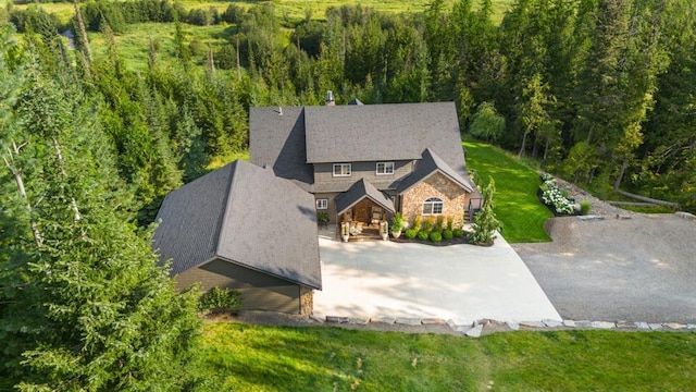 15 Sandi Ln, Heron, MT 59844 - view from above of property featuring a forest
