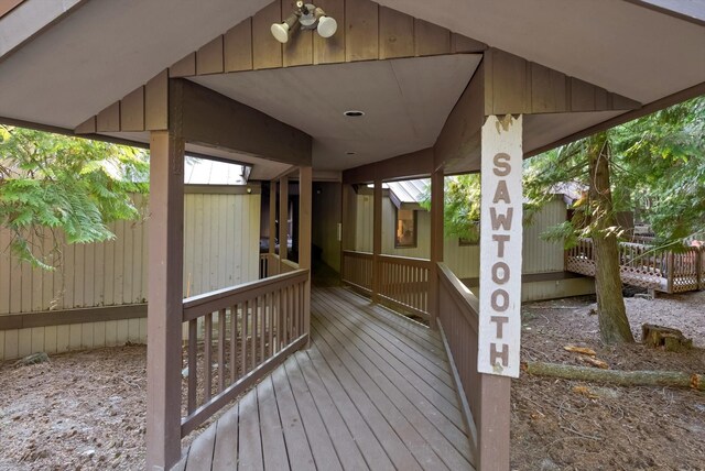 32 Alder Way Unit 4C, Whitefish, MT 59937 - view of deck