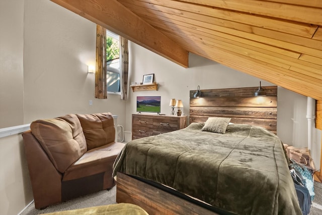 32 Alder Way Unit 4C, Whitefish, MT 59937 - bedroom with carpet floors and lofted ceiling