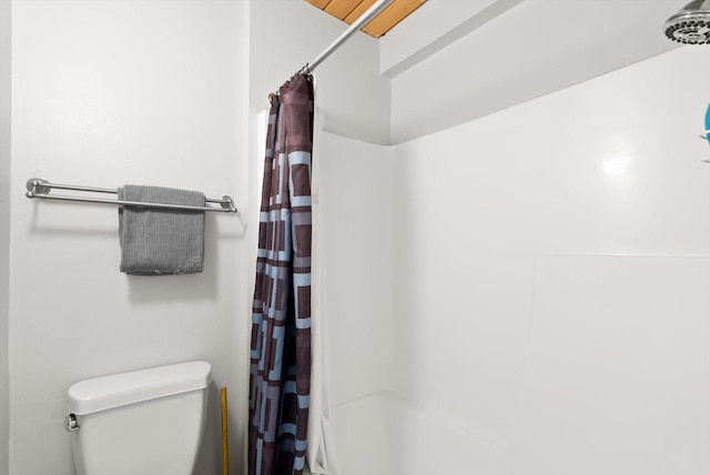 32 Alder Way Unit 4C, Whitefish, MT 59937 - full bath with toilet and curtained shower