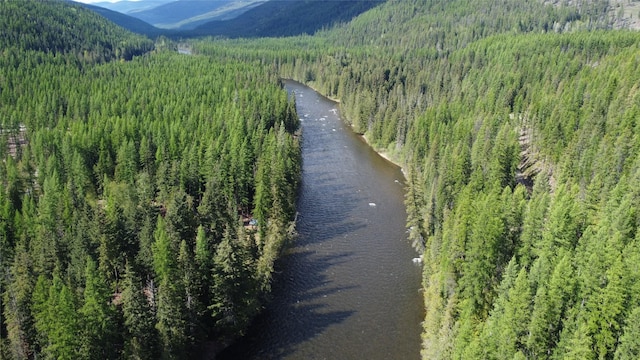401 Western Larch Ln, Yaak, MT 59935 - view of mountain background featuring a heavily wooded area