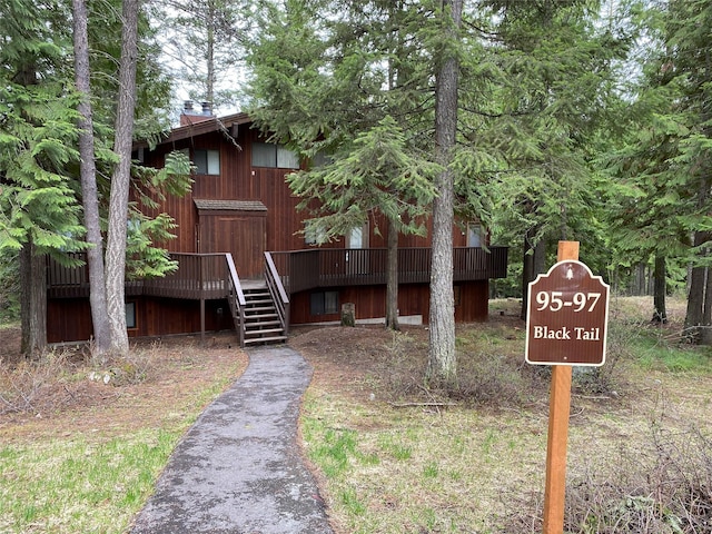 97 Cedar Way Unit 97, Whitefish, MT 59937 - view of property featuring stairs