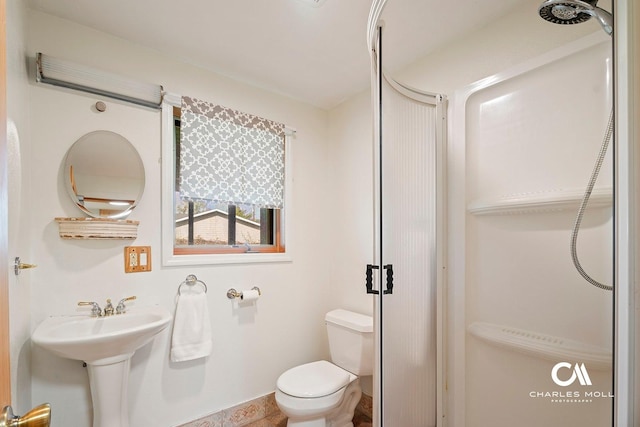 bathroom featuring toilet