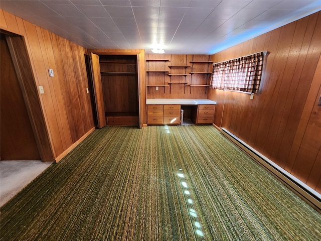 172 Scenery Rd, Libby, MT 59923 - bar with wooden walls and carpet flooring
