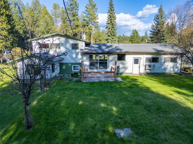 172 Scenery Rd, Libby, MT 59923 - rear view of property featuring a yard