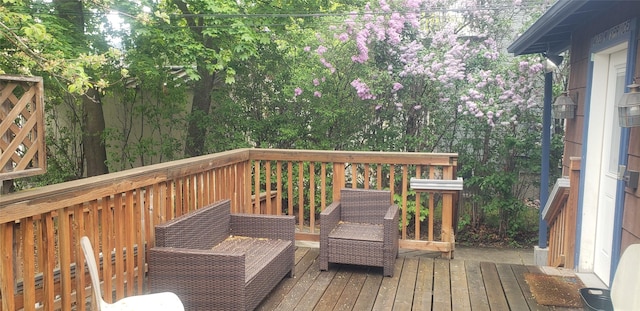 422 W Spruce St, Missoula, MT 59802 - view of wooden deck