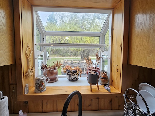 4743 Sloway Frontage Rd, Superior, MT 59872 - kitchen view of wood walls