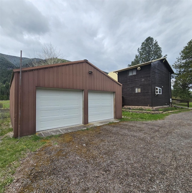 4743 Sloway Frontage Rd, Superior, MT 59872 - view of detached garage