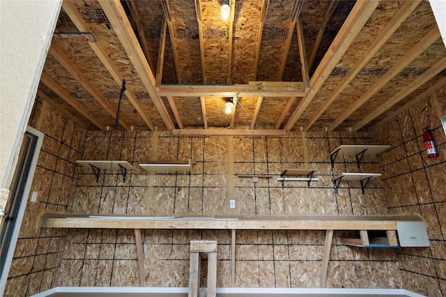 view of storage