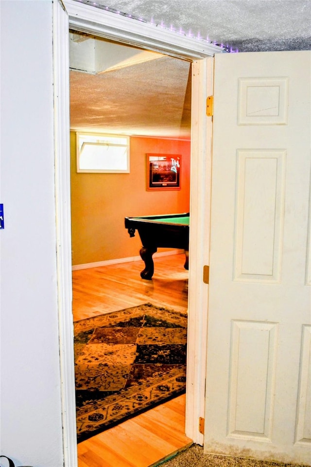 1314 Dakota Ave, Libby, MT 59923 - hall featuring wood finished floors