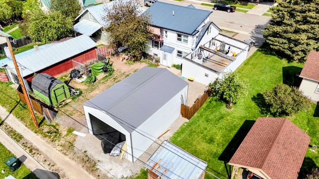 1314 Dakota Ave, Libby, MT 59923 - aerial perspective of suburban area