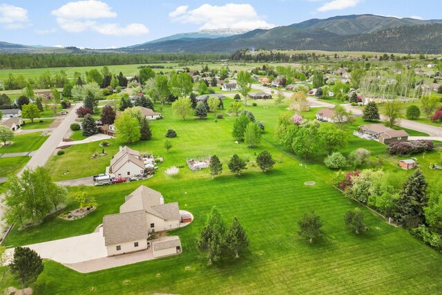 1815 Homestead Dr, Missoula, MT 59808 - drone / aerial view of a mountain backdrop