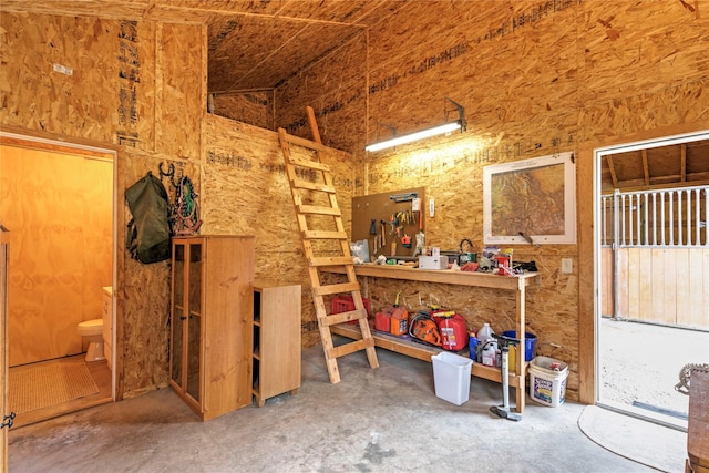 view of storage
