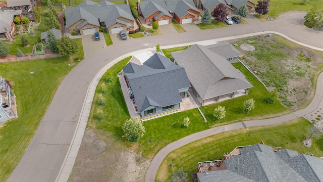 412 White Fox Run, Polson, MT 59860 - aerial view of property's location with nearby suburban area