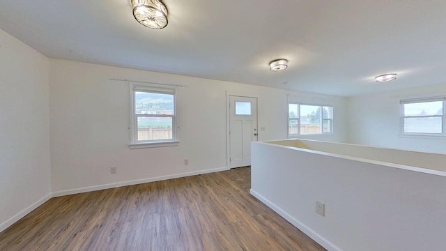 1240 Cannon St, Helena, MT 59601 - entryway with wood finished floors, plenty of natural light, and baseboards