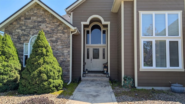 1225 Quail Ridge Dr, Kalispell, MT 59901 - entrance to property featuring stone siding
