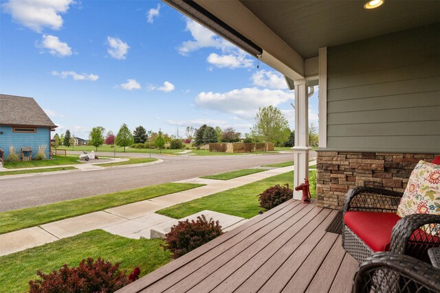 2442 Riata Rd, Missoula, MT 59808 - balcony featuring covered porch