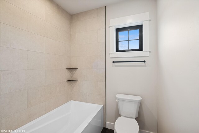 168 Wood Ridge Dr, Columbia Falls, MT 59912 - full bath featuring toilet and bathing tub / shower combination