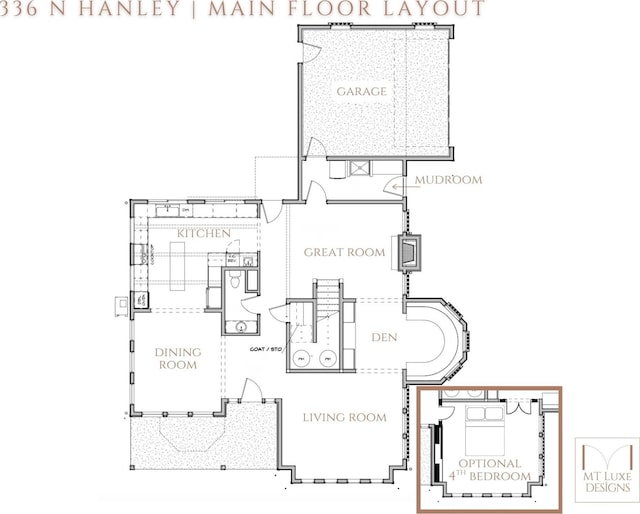 336 N Hanley Ave, Bozeman, MT 59718 - floor plan / room layout