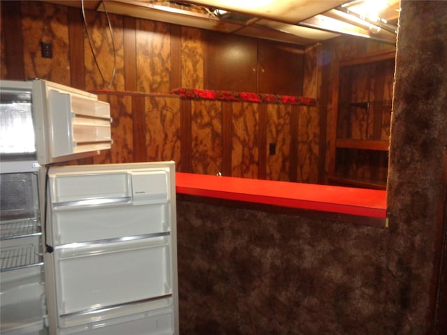 523 Hickory St, Anaconda, MT 59711 - misc room with wooden walls