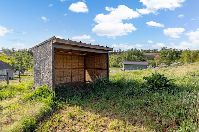 688 Black Horse Trl, Stevensville, MT 59870 - view of pole building featuring fence
