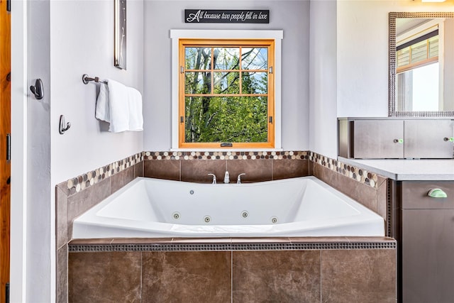 32220 Tamarack Dr, Bigfork, MT 59911 - bathroom featuring a tub with jets