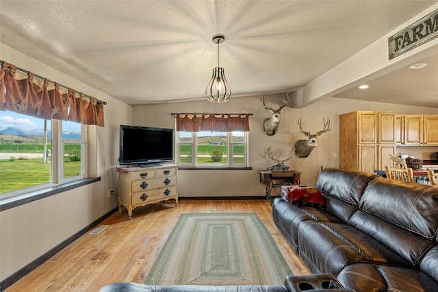 405 Lower Deep Creek Rd, Townsend, MT 59644 - living room featuring light wood finished floors and recessed lighting