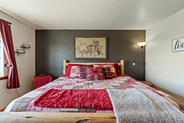 405 Lower Deep Creek Rd, Townsend, MT 59644 - bedroom featuring an accent wall