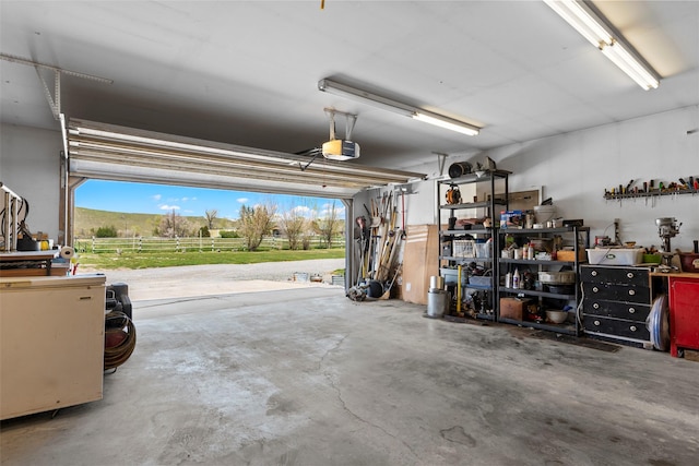 405 Lower Deep Creek Rd, Townsend, MT 59644 - garage featuring a garage door opener